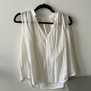 Ulla Johnson white cotton tank